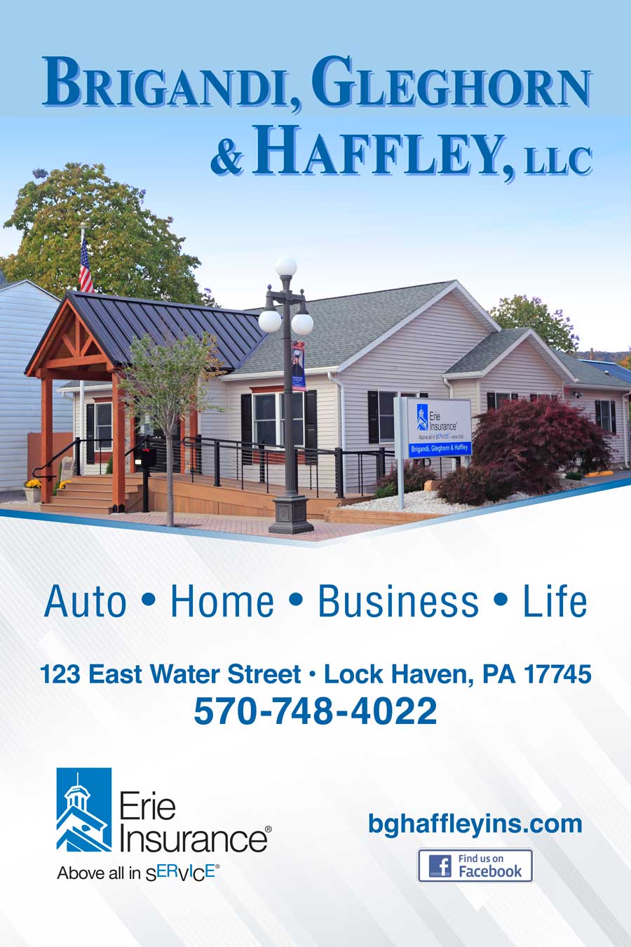 Brigandi,-Gleghorn-&-Haffley-6x9-FP <center>Brigandi, Gleghorn & Haffley, LLC | <b><a href="https://bghaffleyins.com" target="_blank" rel="noopener noreferrer">CLICK HERE to view the website</a></b></center>