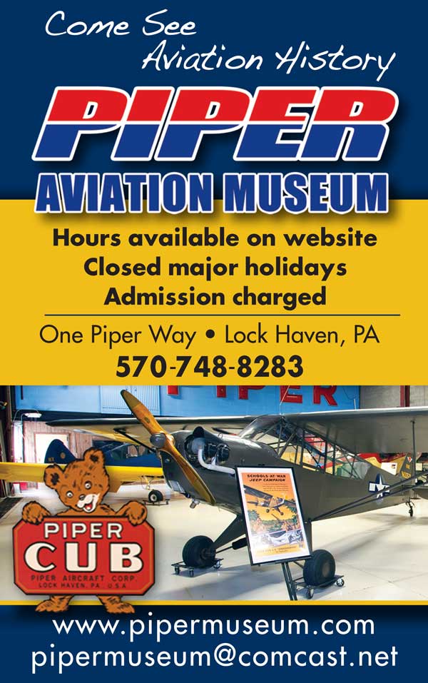 Piper Aviation Museum <center>Piper Aviation Museum | <b><a href="https://www.pipermuseum.com/" target="_blank" rel="noopener noreferrer">CLICK HERE to view the website</a></b></center>