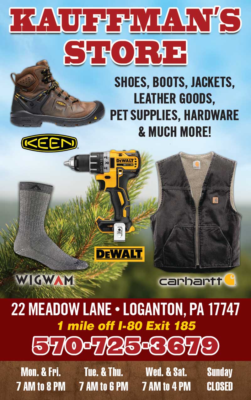 Kauffman's Store <center>Kauffman's Store | <b><a href="https://m.facebook.com/profile.php?id=163734047024183&__tn__=C-R" target="_blank" rel="noopener noreferrer">CLICK HERE to view the website</a></b></center>