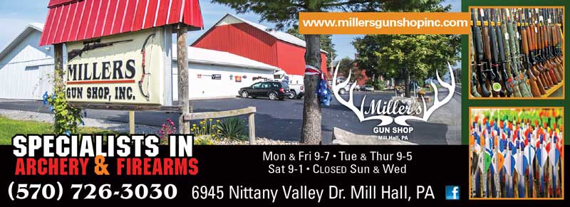 Millers Gun Shop, Inc. <center>Millers Gun Shop, Inc. | <b><a href="https://www.millersgunshopinc.com" target="_blank" rel="noopener noreferrer">CLICK HERE to view the website</a></b></center>